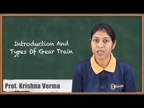 Introduction And Types Of Gear Train - Description of Gears Train - Kinematics of Machinery