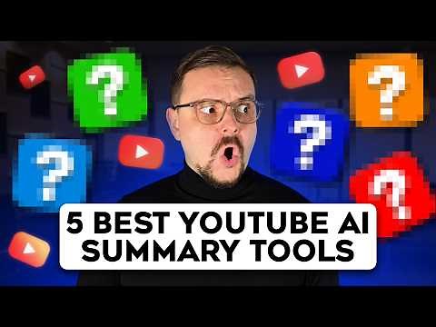 5 Best YouTube AI Summary Tools - 2026 ( I Tried Them ALL)