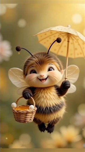 Happy Dancing Bees in the Flower Field 🌼🐝 | Cute 3D Animation