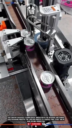 Innovation Technology in Rotary Labeling: High Speed Automated Precision Label Application #tech