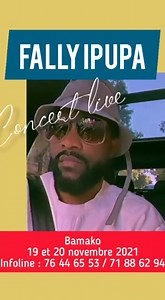 Fally Ipupa Nsimba, Le chanteur, danseur, auteur-compositeur-interprète, et producteur congolais sera à Bamako Le 19 et 20 novembre 2021pour sa tournée dans le cadre de la présentation de son sixième album solo « Tokoooss II » sur le continent africain. | MALI RAP BUZZ