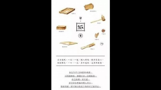 中国四大发明之造纸术——来源、发展及工艺