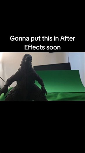 Godzilla 2014 Atomic Breath Scene (Stop Motion)