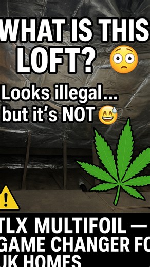 SPRAY FOAM REMOVAL | LOFT INSULATION | FACADE COATING | UK on Instagram: "I swear it’s NOT a grow room 🤣 It’s TLX Multifoil — the insulation that actually keeps your house warm. Shiny? Yes. Weird? Also yes. Effective? 100%. We remove old foam, restore airflow, fix condensation and install proper insulation with a 10-year warranty. Based in Leeds — covering all Yorkshire. DM for a free loft check."