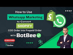 Transforming Shopify COD Orders to Prepaid Using WhatsApp Marketing and BotBee Webhooks