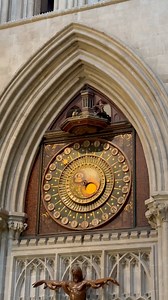 The clock’s mechanism dates from about 1386 – 1392, making it the second-oldest surviving clock in England after the Salisbury Cathedral clock. Wells Cathedral clock, Wells in Somerset, England | Europe attractions