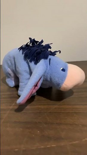 Touch and crawl fisher price eeyore plush