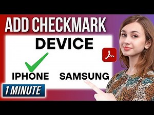 How to Add Checkmark in Adobe Acrobat 2025 | Checkmark in PDF