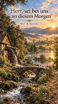 Herr, sei bei uns an diesem Morgen 🌅🙏 Christliches Morgenlied