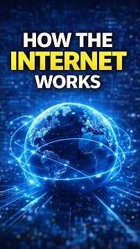 How The Internet Actually Work! #internet #technology #techfacts #scienceexplained #networking