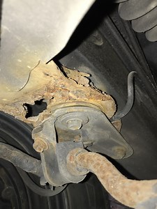 Question about replacing rusted K Frame
