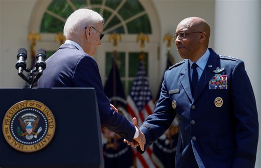 Biden picks Gen. Charles Q. Brown Jr. as next chairman of the Joint Chiefs of Staff