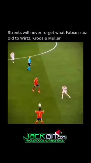 Prime Sports ™🇺🇸 on Instagram: "Fabián Ruiz – The Moment of Magic at Euro 2024 In the Euro 2024 quarter-final against Germany, Fabián Ruiz produced a breathtaking dribble that left Toni Kroos, Thomas Müller and Florian Wirtz rooted to the spot. His instinctive touch, sudden direction change and composed finish became one of the tournament’s defining moments. Dribbled past three key German players in one movement. Had one of his best performances for Spain, showing both skill and intelligence. 