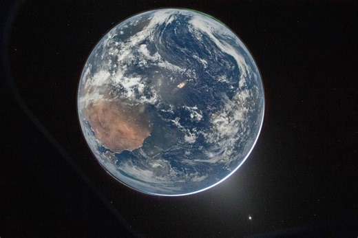 NASA releases new Earth glamour shot taken from Artemis II
