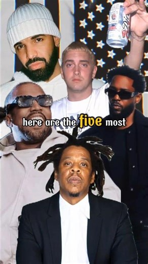 Top 5 Most Famous Rappers in the World | Global Rap Legends‼️
