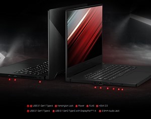 ASUS ROG Zephyrus G: AMD Ryzen CPU, GeForce GTX graphics