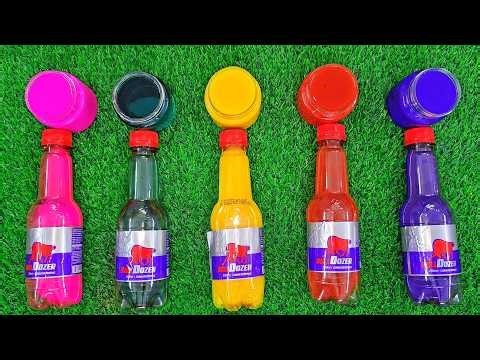 EXPERIMENT: Giant Mentos and Coca-Cola Rocket with Colorful Water & Toothpaste Eruption! ASMR