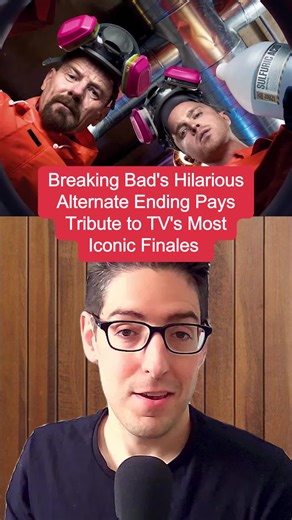 Not only does 'Breaking Bad' have a hilarious “alternative” ending, but it pays tribute to one of the most notorious series finales of all time #breakingbad #breakingbadalternativeending #bryancranston #tvhistory #newhart