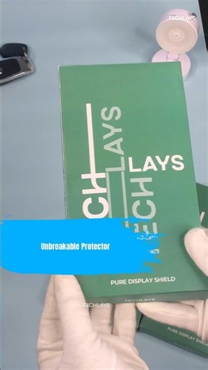 Unbreakable Privacy Screen Protector Installation 😳💎 | No Bubbles, Full Privacy 🔒