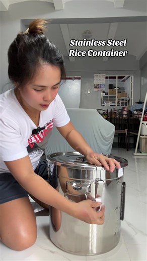 Durable Stainless Steel Rice Container for Perfect Storage