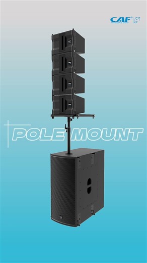 CAF C8 Active coxial line array speaker#factory #china #active #audioequipment