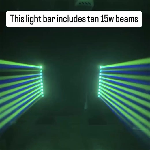✨ Experience the Betopper 10×15W RGBW 4-in-1 LED Beam Moving Head Light Bar High-speed output, sharp 3° beams, and full pixel control. Fast, smooth movement brings powerful energy to any stage or DJ setup. 👉 Shop Now: https://betopperdj.com/products/betopper-10x15w-rgbw-4in1-led-beam-moving-head-light | Betopper