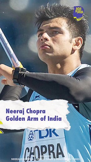 2.8K views | We’re sure Neeraj Chopra will be able to replicate his achievement at Paris 2024. #101india #neerajchopra #uniquestoriesofindia #uniquesports #javelinthrow #goldenarm #india #sportsreel #explorepage✨#exploreindia Video Courtesy: India Times, Neeraj Chopra, Hindustan Times | 101 India | Facebook