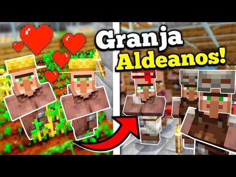 ✅ LA MEJOR GRANJA de ALDEANOS para MINECRAFT PE 1.21.X!! | *GRANJA ROTA* | JAVA y BEDROCK
