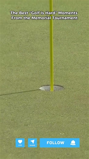 Eric Cole Holes Out From the Rough for Eagle at Memorial Tournament