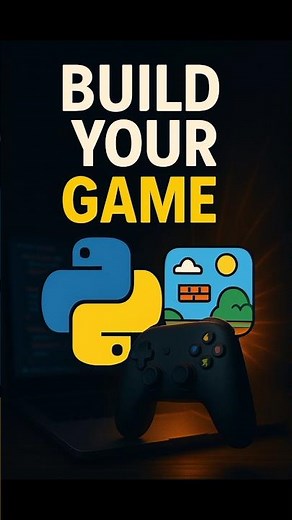 New Series: Build Python Games From Scratch! 🎮 | Intro Video #Shorts"
