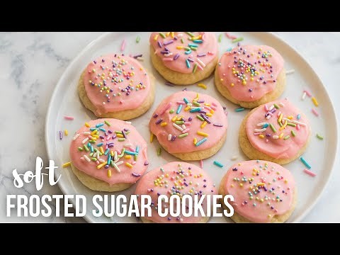Soft Frosted Sugar Cookies | The Recipe Rebel