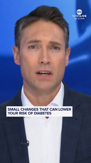 134K views · 782 reactions | About 34.8 million Americans are living with diabetes, according to the CDC. ABC News medical contributor Dr. Alok Patel discusses the small changes you can make to lower your risk of diabetes as November marks National Diabetes Awareness Month. | ABC News Live | Facebook