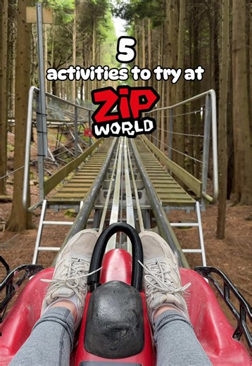 5 activities to try at @zip_world 🧗🏻‍♀️ 1. Velocity - the world’s fastest zip line! 📍Penryhn Quarry 2. Skyride - A 24m high drop swing. 📍 Bewts-y-coed 3. Plummet - A 100ft trap door free fall drop. 📍 Bewts-y-coed 4. FForest Coaster - The UK’s longest alpine coaster. 📍 Bewts-y-coed 5. Bounce Below - Leap across bouncy nets in Welsh trampoline caves. 📍Llechwedd Have you done any of these activities or are there any others you’d recommend? #zipworld #zipline #forestcoaster #daysout #wales
