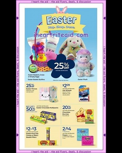 rite aid ad 03/16/25 - 03/22/25