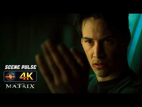 Neo vs. Smith Subway Fight Scene The Matrix (1999) [4K] - ScenePulse