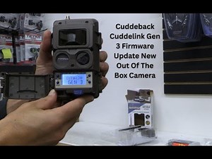 Cuddeback Cuddelink Gen 3 Firmware Update New Out Of The Box Camera