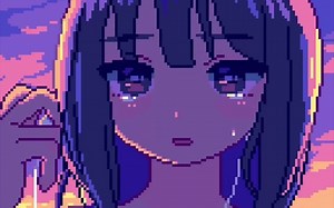 “篝火，阴影，紫色天空下的幻境少女” // LOFI and CHILL type beat_哔哩哔哩_bilibili