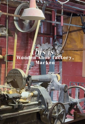 Learn all about the famous Dutch clogs and see how the shoemakers create shoes from wood 🪵 A real Dutch experience available at @Your favourite travel guide as part of the MUST-DO Dutch countryside tour 🏘️🌾👞🇳🇱 #netherlands #countryside #dutch #man #clogs