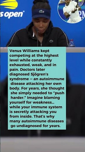 Venus Williams Thought Exhaustion Was Normal Until Doctors Found The Truth