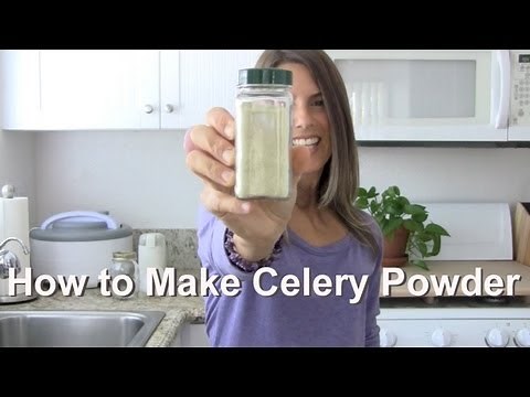 How to Make Celery Powder (All natural flavor enhancer!)