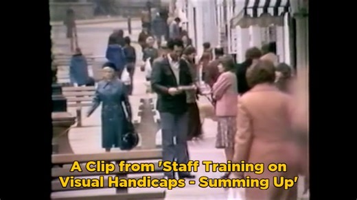 Staff Training On Visual Handicaps- Summing Up