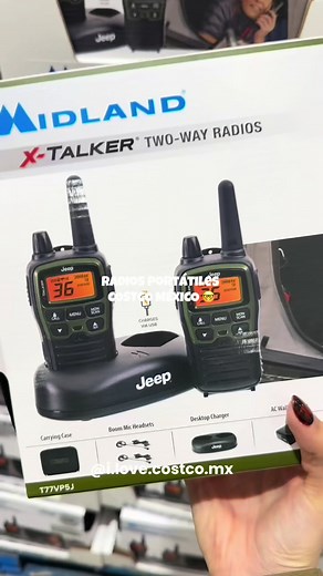 Radios Portátiles Jeep Disponibles en Costco México