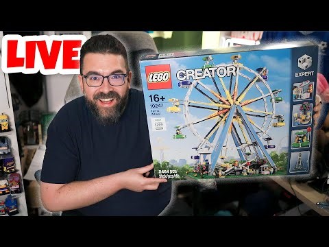 I Finally Got the Retired Ferris Wheel… Let’s Build It LIVE!