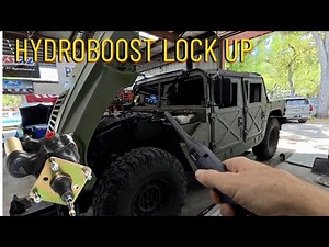 Military Humvee has Lighting Problem! H1 Brake Switch SOLVED!