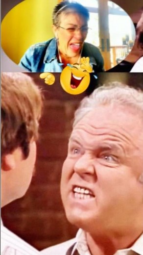 This Archie vs Meathead Argument Gets UNCOMFORTABLE Fast! 😬 #AllInTheFamily #Shorts #Nostalgia