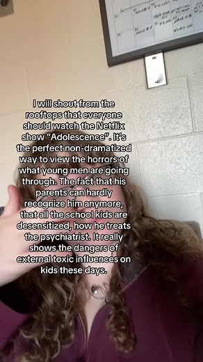 My stomach was literally in knots as I binged it. Couldn’t recommend more. #fyp #foryoupage #adolescence #netflix