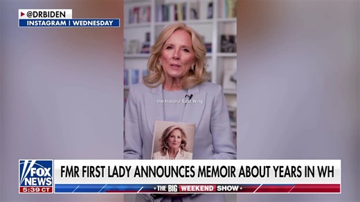 Jill Biden announces new book about her time as First Lady