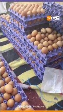 Egg prices have dropped: Here is what they cost at a popular market in Casablanca