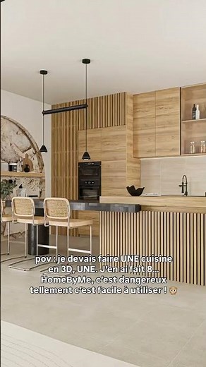 8 Inspirations de Cuisines ULTRA-Réalistes en 3D | Idées Déco & Aménagement avec l'outil 3D HomeByMe