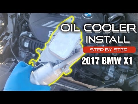 2017 BMW X1 Oil Cooler Install